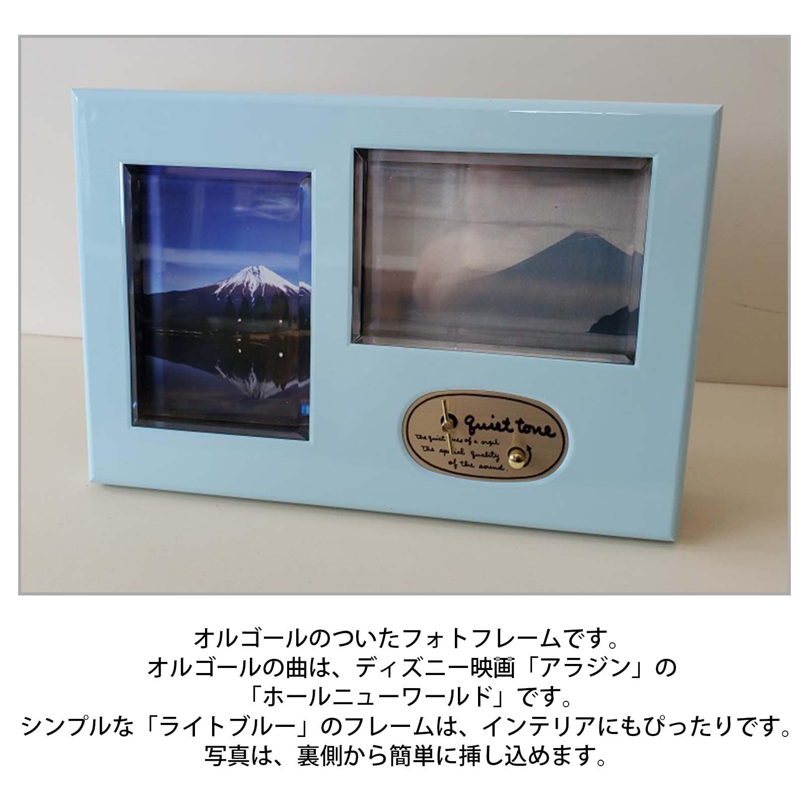 Amazon.co.jp: いけだ フォトフレーム デュアルミュージアム